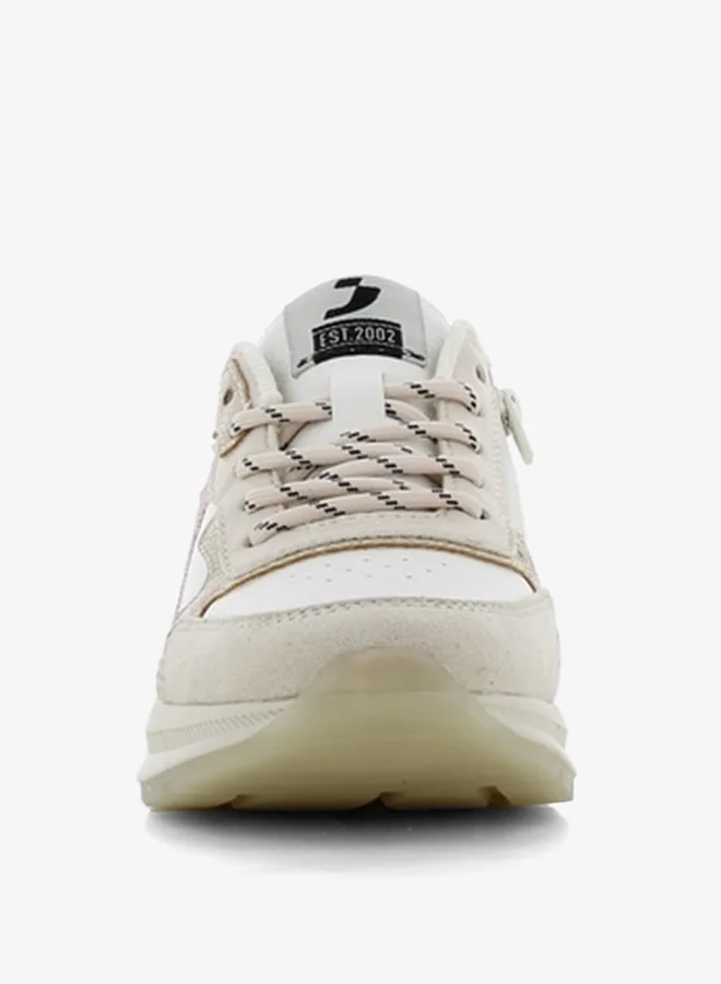 SJ Girls' Panelled Lace-Up Sneakers
