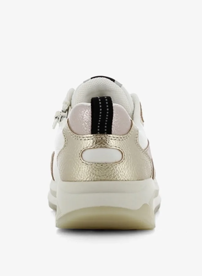 SJ Girls' Panelled Lace-Up Sneakers