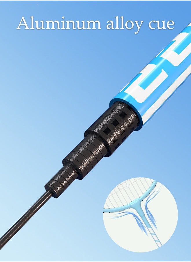 DUNISO Badminton Rackets Set of 2 Badminton Racquets Lightweight Including Badminton Bag and 3 Badminton Shuttlecock  - Image 3