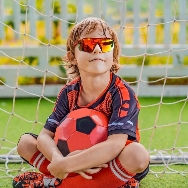 FEISEDY Kids Teens Baseball Polarized Sunglasses Sports TR90 Frame Boys Girls Cycling B2454 - Image 2