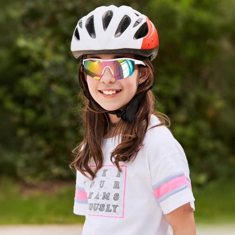 FEISEDY Kids Teens Baseball Polarized Sunglasses Sports TR90 Frame Boys Girls Cycling B2454 - Image 4