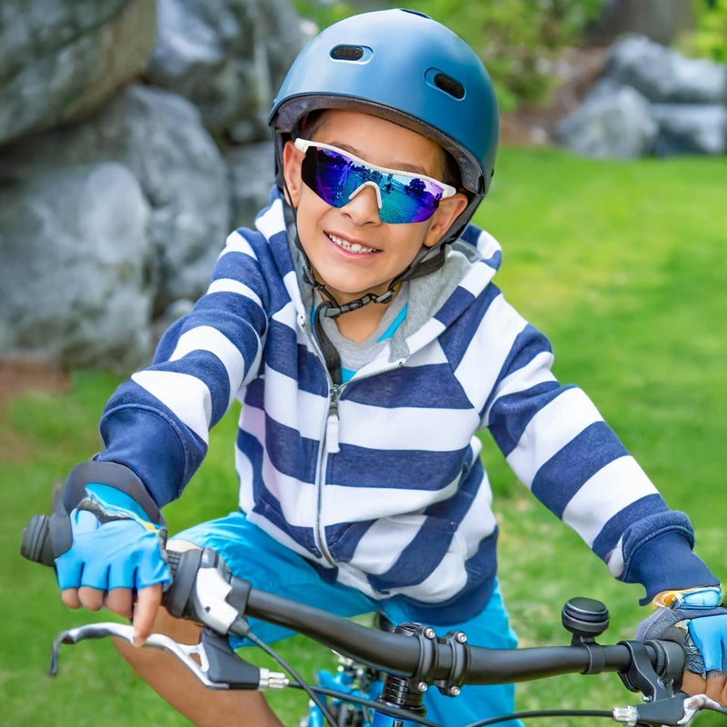 FEISEDY Kids Teens Baseball Polarized Sunglasses Sports TR90 Frame Boys Girls Cycling B2454 - Image 3