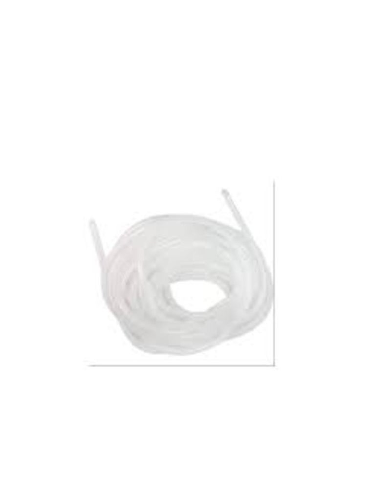 KNP KNP White Spiral Cable Wrap 10 MM is a practical and flexible solution for organizing and protecting small to medium sized cables wires and hoses.  - Image 1