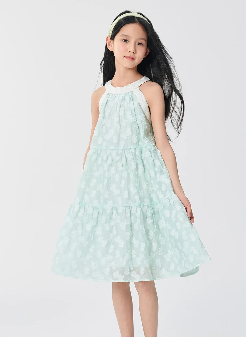بالابالا Kids Girl Woven One-Piece Dress