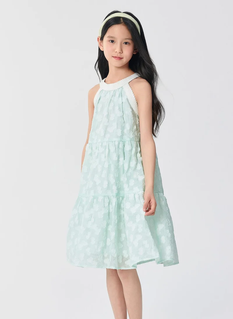 بالابالا Kids Girl Woven One-Piece Dress