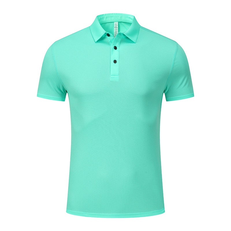 Manufacturer Summer Quick-Drying Sports Casual Polo Shirts For Men And Women Lapel Short-Sleeved Work Clothes Cultural Shirts Group Clothes - Image 1