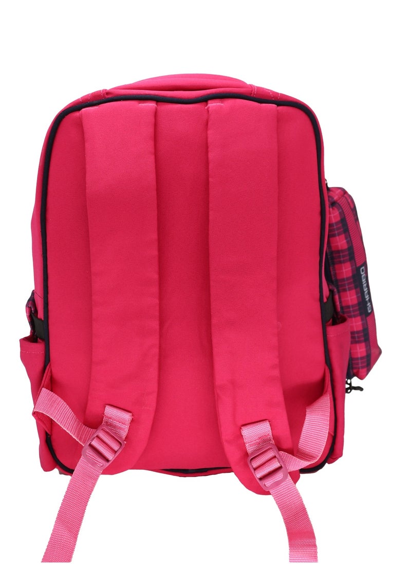 Gharibo Bags - School backpack model 15 cross lines - Image 1