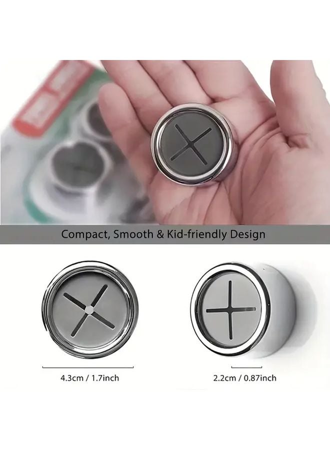 Black Self Adhesive Wall Mounted Towel Hooks 4pcs No Drilling Required Strong Grip - Image 2