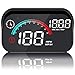 ARTILAURA Windshield GPS Speedometer Head Up Display HUD 35 Inches Digital GPS Speedometer Smart Gauge OverspeedCompass Mileage for Most Car Vehicles - Image 2