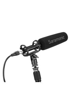 Saramonic SOUNDBIRD V6 External Shotgun Microphone for Camera DSLR with Shockmount Windscreen Professional Condenser Microphones Mic for Video Recording Vlogging Voice Interview YouTube  - Image 1