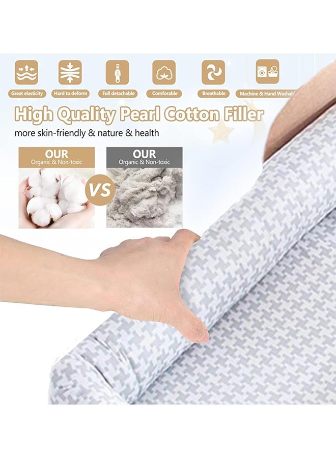 Beauenty Baby Lounger For Newborn 0-24 Months, Foldable Baby Nest Cover, Breathable & Soft Travel Nest Bed for Infants Toddler - Indoor & Outdoor Use - Image 5