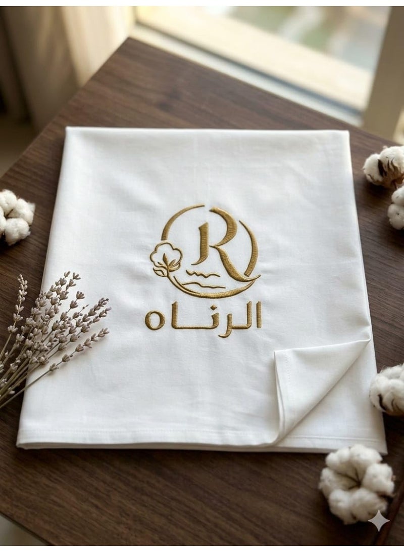 Alranah Premium Egyptian Cotton Pillow Case Set 2 Pieces Luxury Soft Breathable Hotel Quality Pillow Covers 100% Pure Cotton Bedding for Bedroom Home White - Image 4