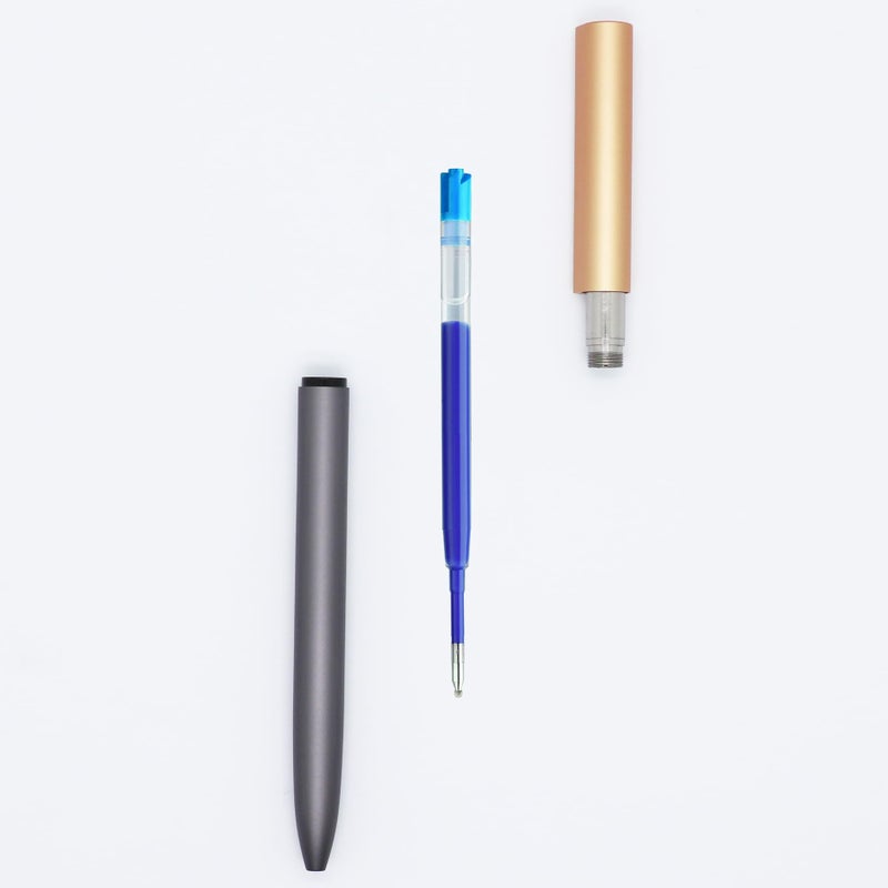 DunBong G2 Gel Ink Pen Refills, for Retractable Gel Pens, 0.5mm Fine Point, Pack of 5 (Blue) - Image 3