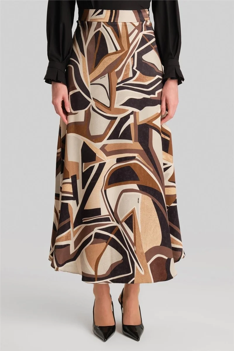 ARMINE Patterned Skirt 24Y1643 Brown