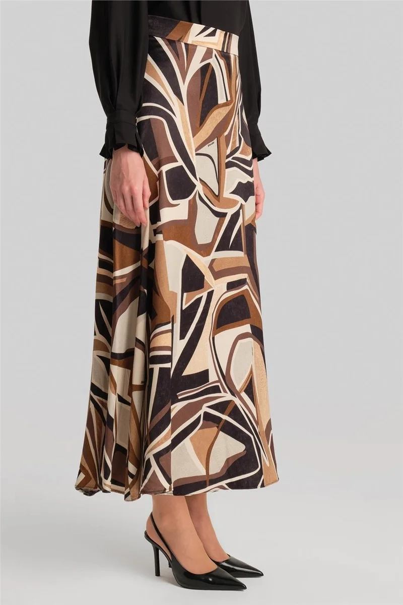 ARMINE Patterned Skirt 24Y1643 Brown