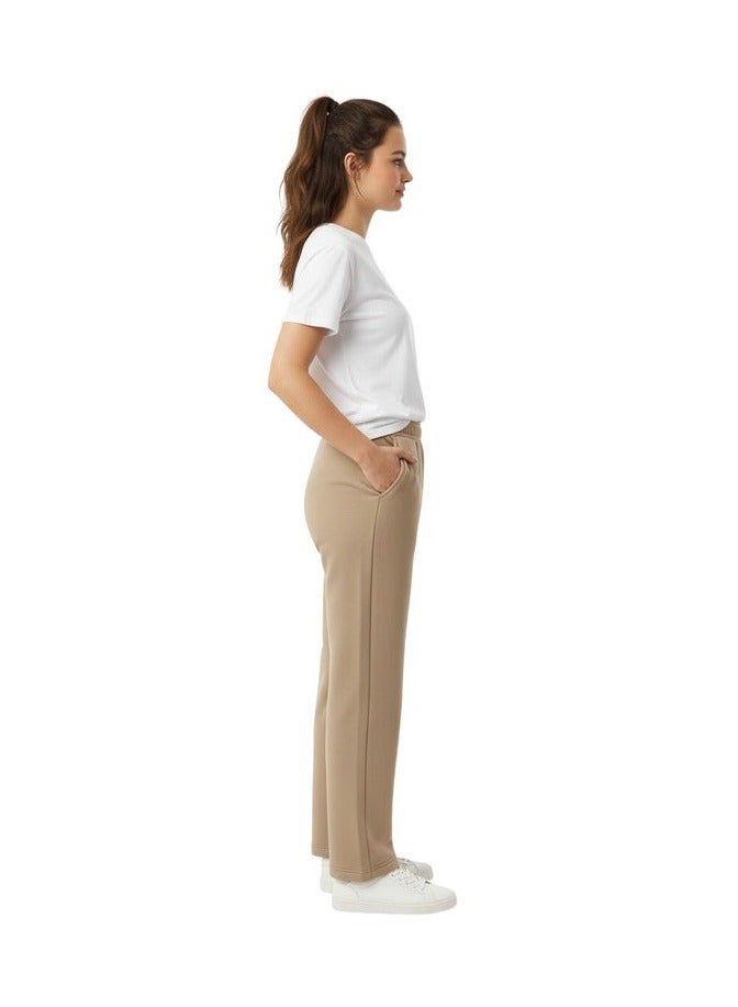 Mosca Women's Wear comfy wideleg Cotton Sweatpants - Image 2