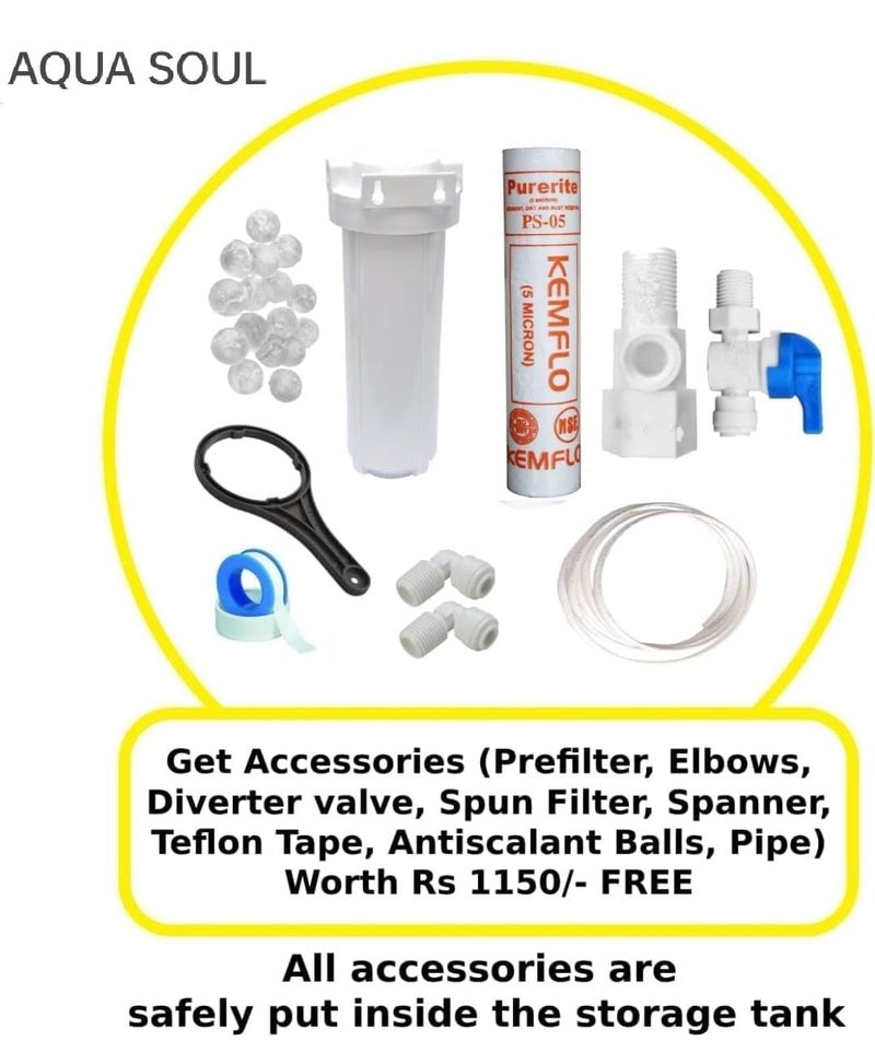 Aqua soul Aqua 2090 NXT Ultrasaver 7Stage Water Purifier Upto 40 Water Savings RO Tech Taste Enhancer Suitable for Borewell muncipal Water 1 YEAR WARRANTY ROCOPPERALKALINEUVTDS CONTROLLER  - Image 5