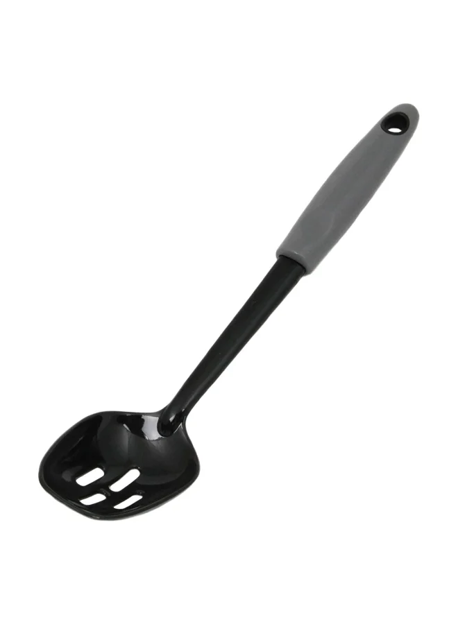 Chef Craft Nylon Slotted Spoon Grey and Black 12inch 12031