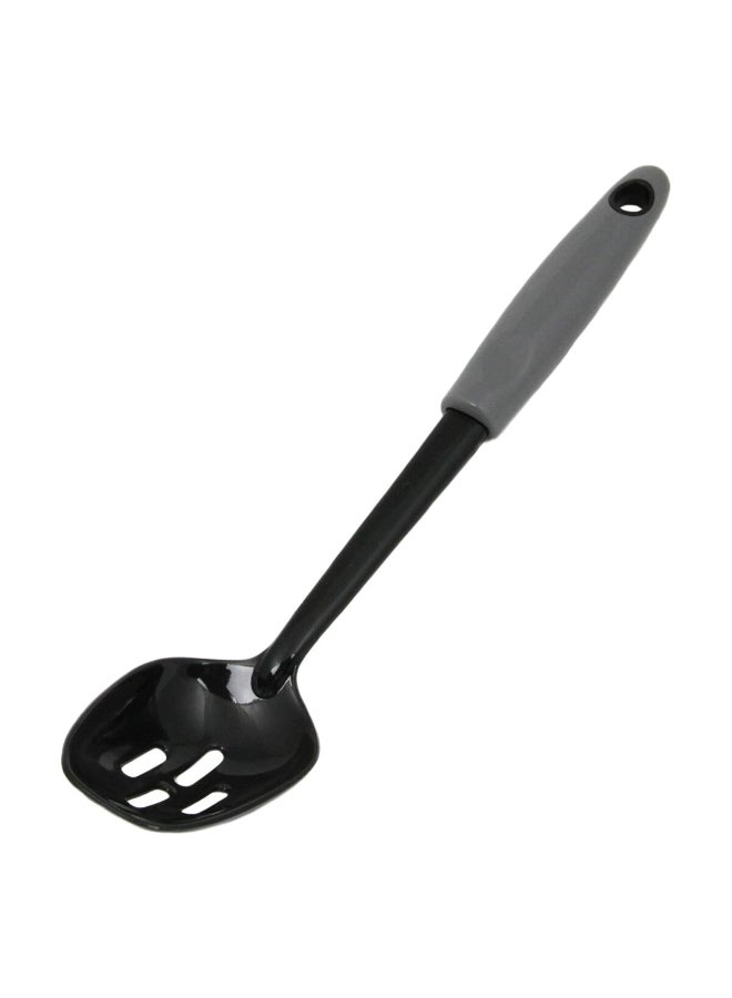 Chef Craft Nylon Slotted Spoon Grey and Black 12inch 12031  - Image 2
