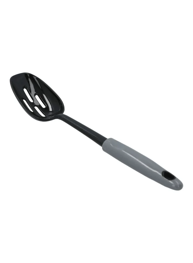 Chef Craft Nylon Slotted Spoon Grey and Black 12inch 12031
