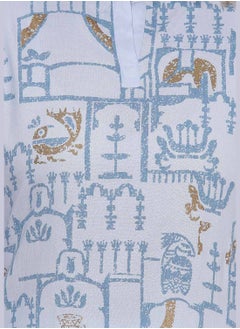Instafab Printed Kurti and Pant Set  - Image 5