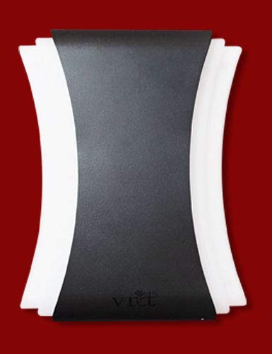 VRCT 12W LED Outdoor Bulkhead Waterproof IP54 Exterior Wall Step Light Fixture Lamp (Warm White, Size: 16cm X 20cm) - Image 2
