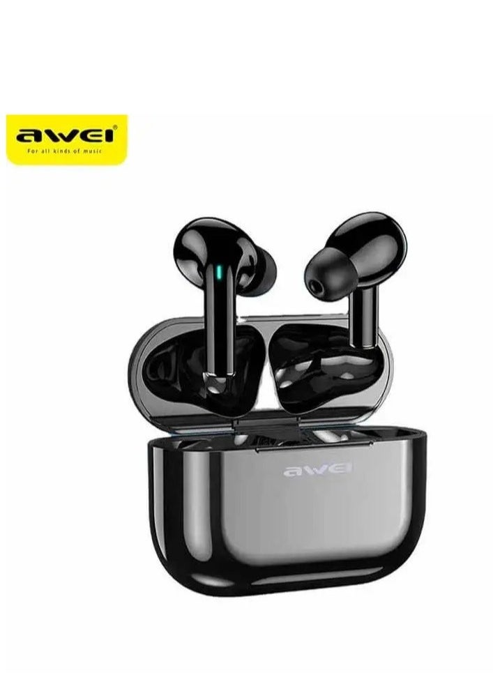 Awei AWEI T29 True Wireless Bluetooth Earphones with Mic and Charging Case  - Image 1