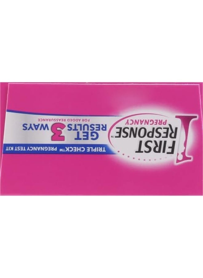 FIRST RESPONSE - First Response Triple Check Pregnancy Test 3 ct. - Image 1