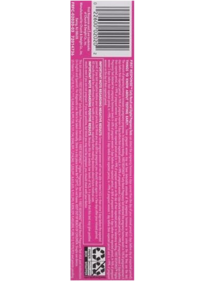 FIRST RESPONSE - First Response Triple Check Pregnancy Test 3 ct. - Image 1
