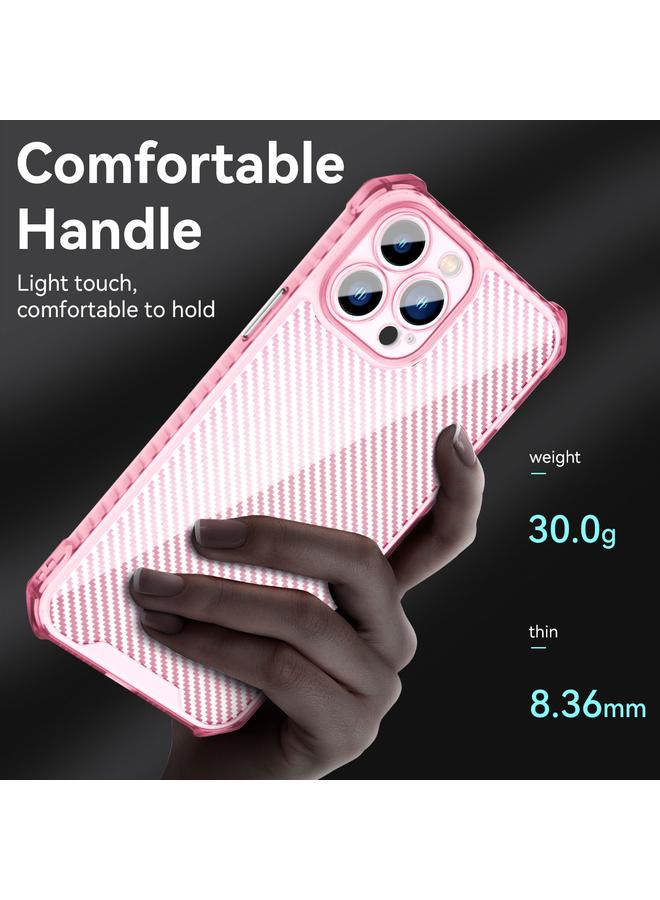 S-TOP Case For iPhone 11 Pro Max Carbon Fiber Texture Shockproof Phone Case - Image 3