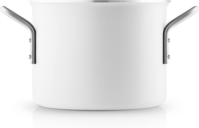 Eva Solo 3.8L White Line Pot with Ceramic Non-Stick Coating | Induction Compatible Danish Cookware - Image 1