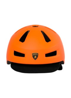 LAMBORGHINI Lamborghini Helmet with Adjustor (Orange, Medium)  - Image 1