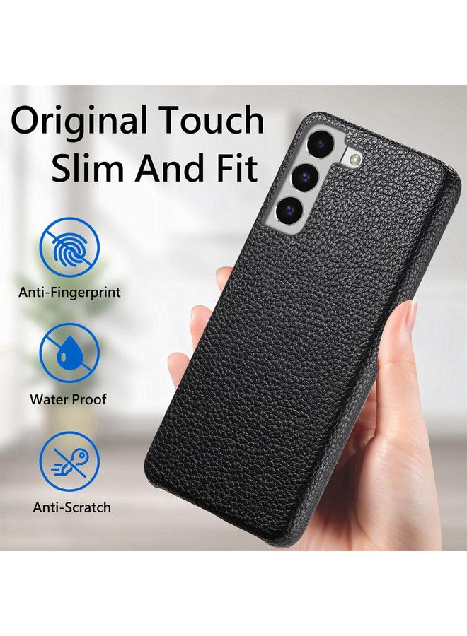 S-TOP Case For Samsung Galaxy S22 5G Litchi Oil Edge Leather Back Phone Case - Image 3