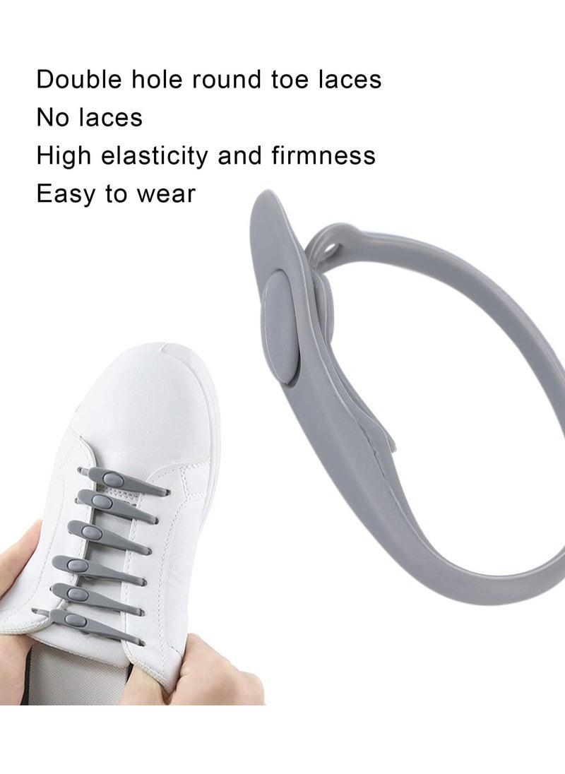 01 02 015 Tie‑Free Shoelaces, Double Hole Stable No Tie Shoelaces Convinient Durable for Children for Adults for Canvas Shoes for Sports Shoes - pzsku/Z25A5DD2AF19B5C1E8740Z/45/_/1732621564/776f12c9-042b-40c8-8e97-0acd275b04c5