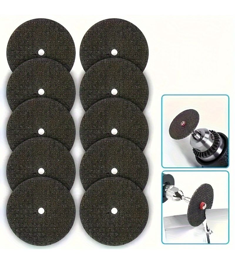 30 Pcs Mini Rotary Tool Kit Durable Abs Resin For Marble Ceramic Tiles Plastic Wood Stone Tubes And Glass Includes 10 Resin Discs Precious Stone Tires 5 Blades Detachable Cover Metal Construction No Assembly Required - Image 5