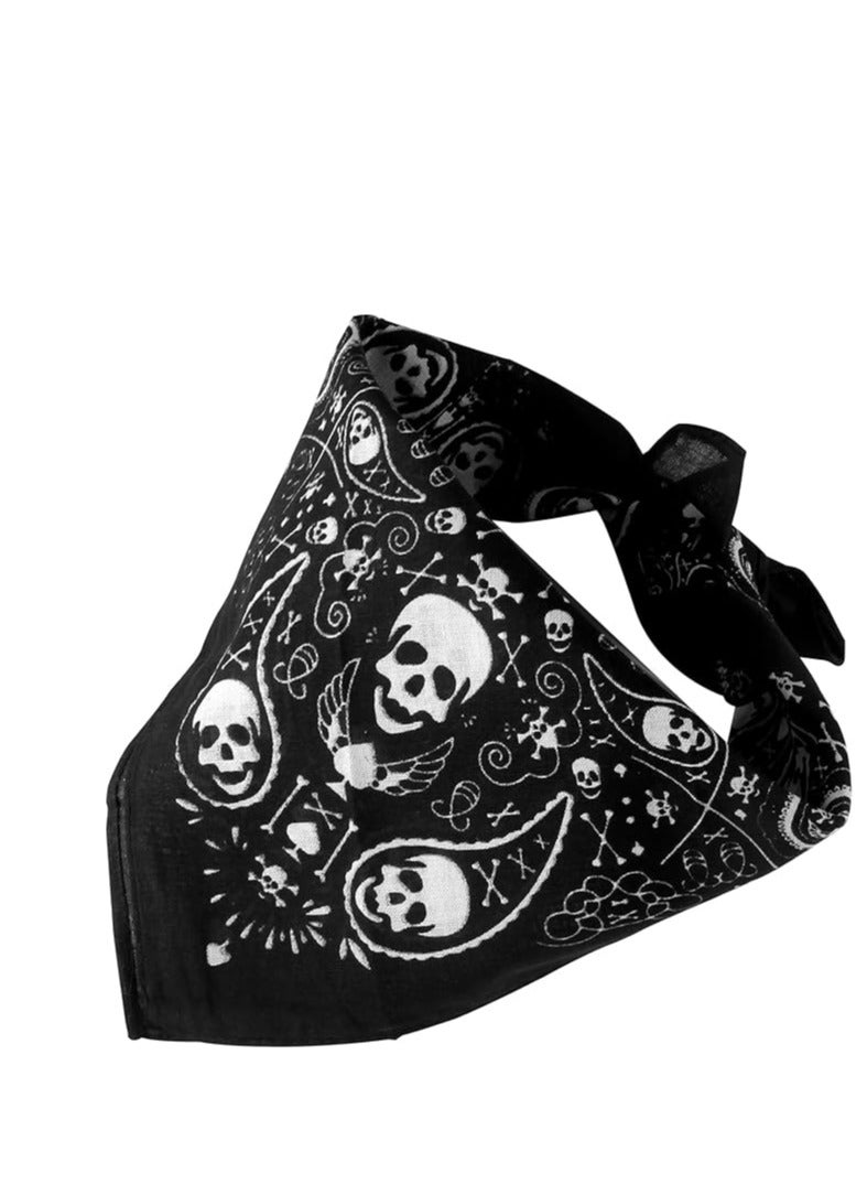 Fiestas Guirca SKULL FACE HANDKERCHIEF 