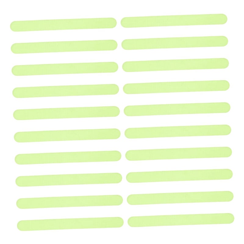 Glow In Dark Non Slip Bath Shower Stickers 3 Sets Easy Peel And Stick Application - Image 2