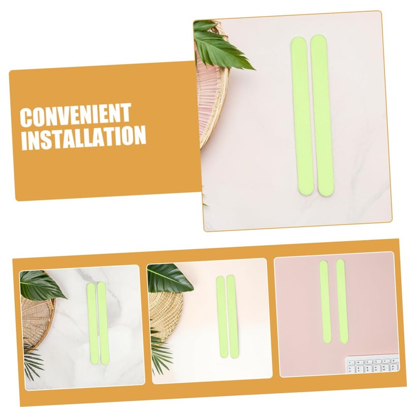 Glow In Dark Non Slip Bath Shower Stickers 3 Sets Easy Peel And Stick Application - Image 4