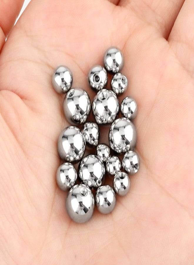 Yolev 18Pcs 16G Replacement Balls for Piercing Jewelry Externally Threaded Surgical Steel Balls Industrial Barbell 316L Parts Brush Cleaner and Remover Tool Comb - Image 5