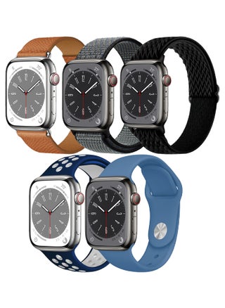 Black/Blue/Light Blue/Brown/Grey