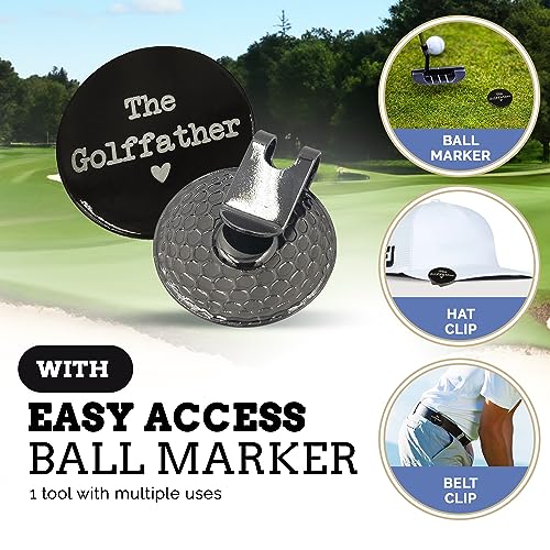 Pretty Inappropriate Godfather Gifts from Godchild, Godfather Gift, Will You be my Godparents Proposal Gift, God Parents Presents Proposal, God Father's Gift, Baptism Gifts for Godfather, Golf Accessories for Men Gift Set - Image 4