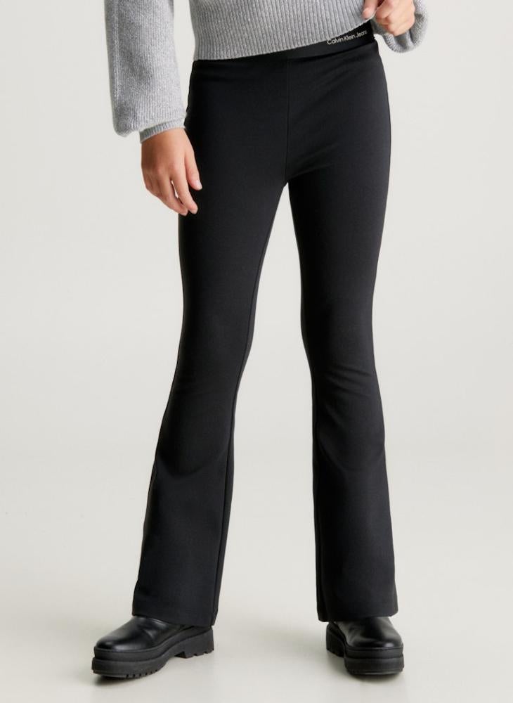 Calvin Klein Jeans Kids Logo Tape Punto Pants - Image 1