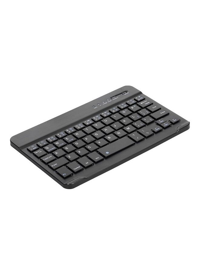 NIBEMINENT 7-inch Mini Ultra-slim Wireless Keyboard Black  - Image 3