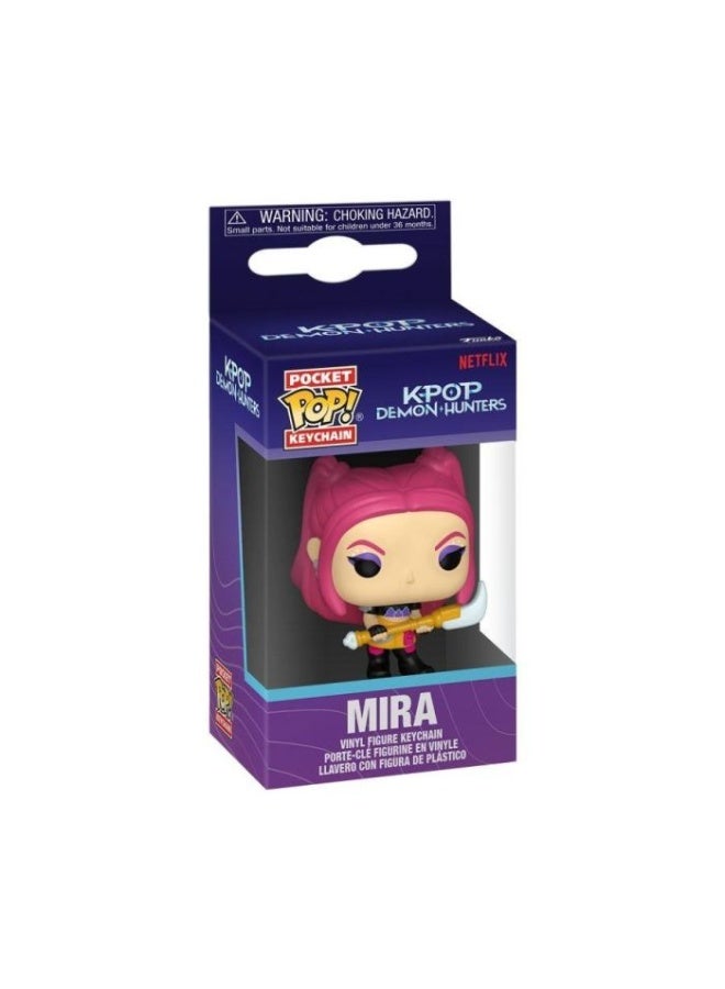 Funko Pocket Pop! KPop Demon Hunters - Mira Keychain - Image 2