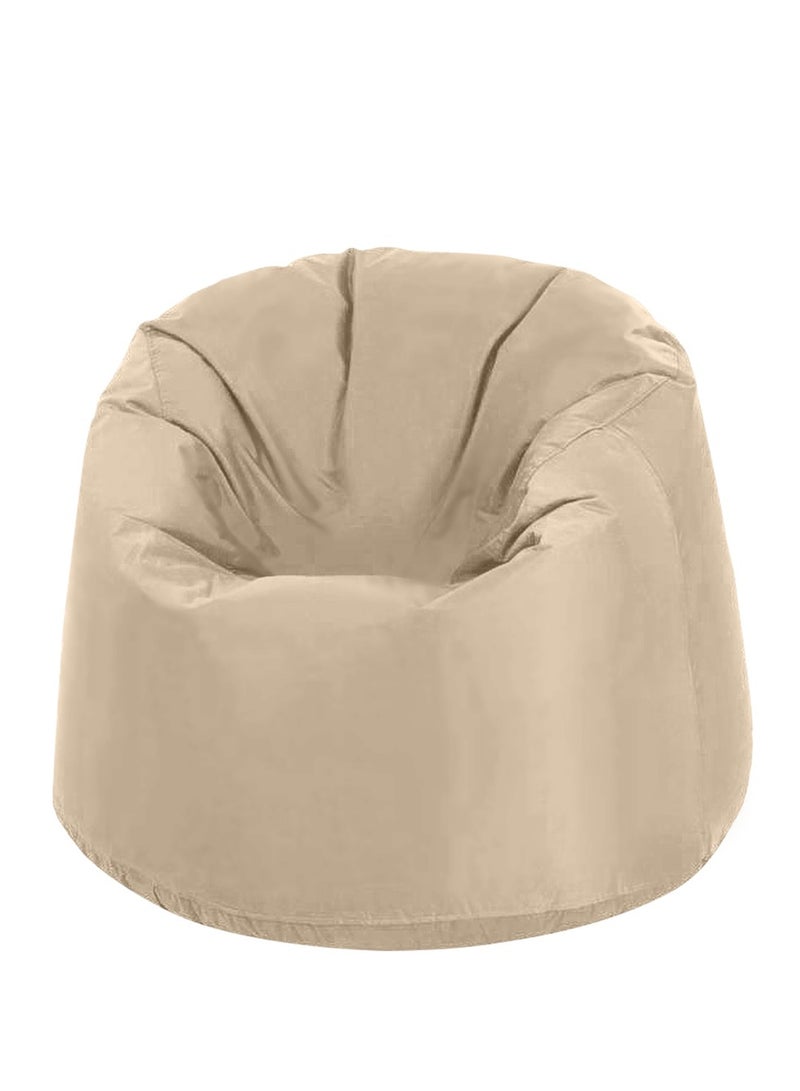 ANDERSON Ultra Soft Small Luxury Waterproof BeanBag Chair Filling with Beans Highly Comfortable Suitable For Kids Beige Colour - Image 1