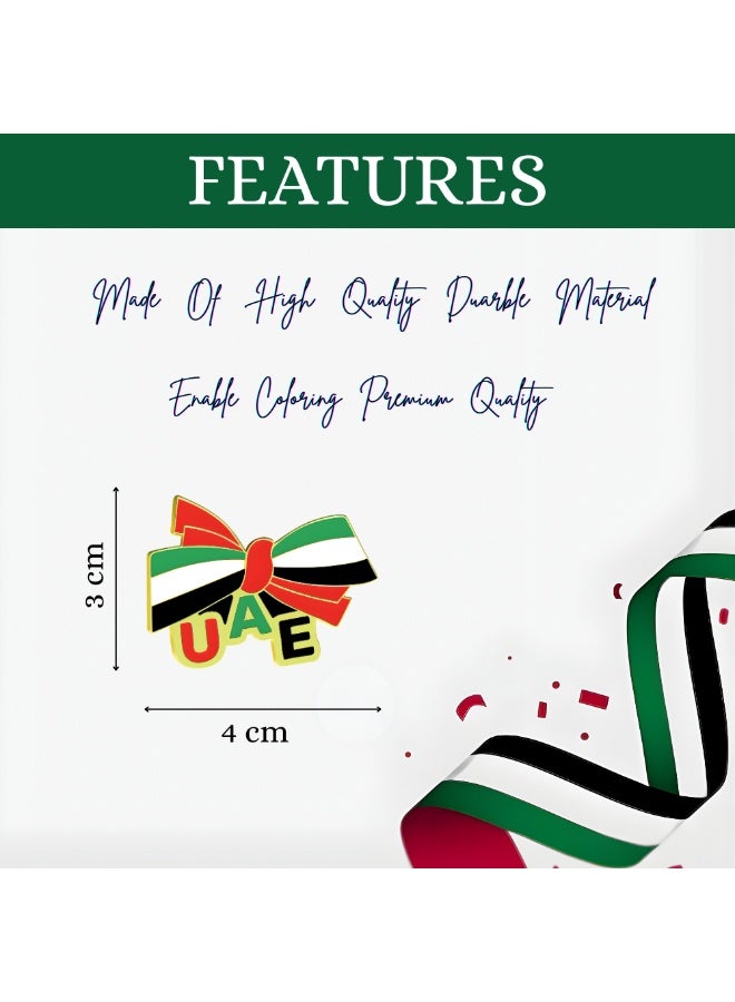 PRINTSHOP4ME UAE National Day Badges for celebrating National | Flag day and spirit of union badges for men | Women | Kids for events - Image 3