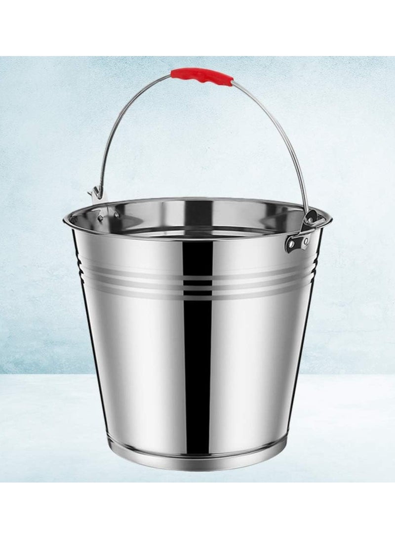 DubaiGallery Ice Bucket,with Handle-Insulated Double Walled Stainless-Steel Ice Buckets 20L - Image 3