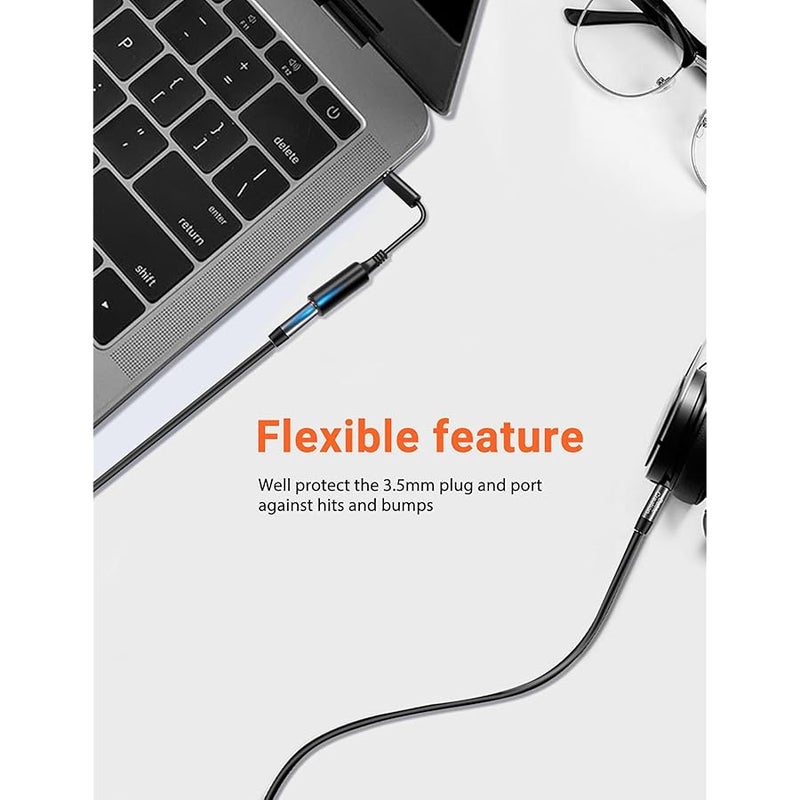 WILLIZTER AUX Headphone 3.5mm Extension Cable (3pack) - Image 3