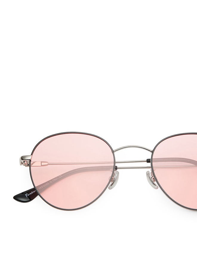 Firebird Firebird Round Metal Polarized Women's Sunglasses  - Image 4