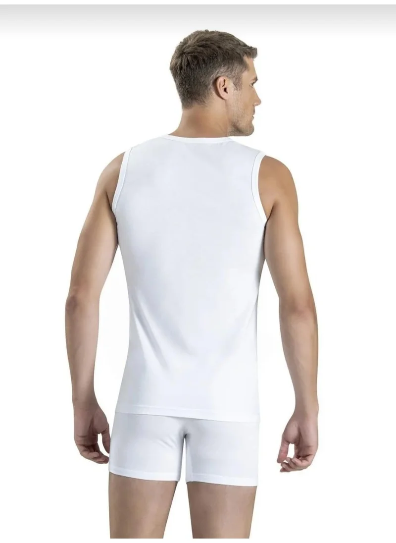 Jiber 126 Men's Zero Collar Zero Sleeve Undershirt 3 Pieces